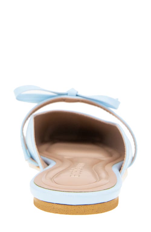 Bcbgeneration Hildana Bow Mule In Bluebell