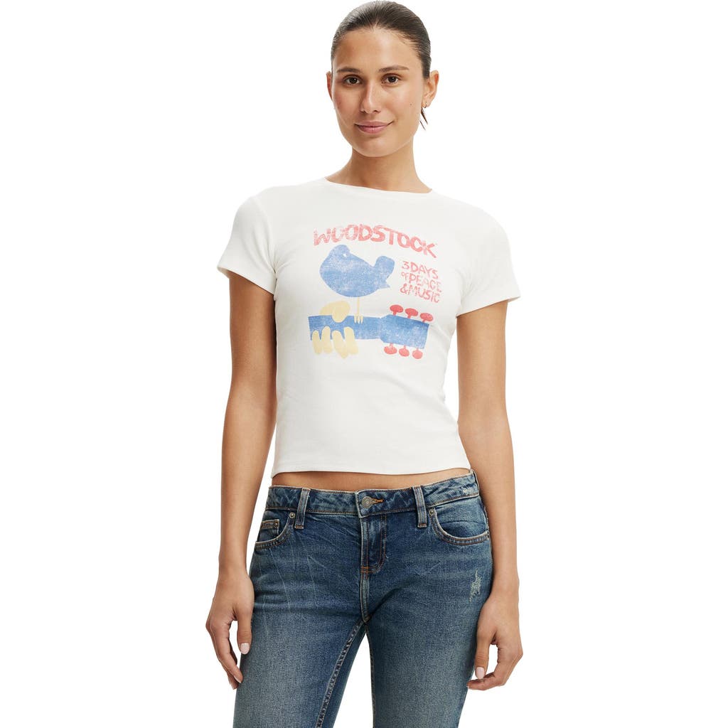 Cotton On The Lcn Graphic Tiny Tee In White