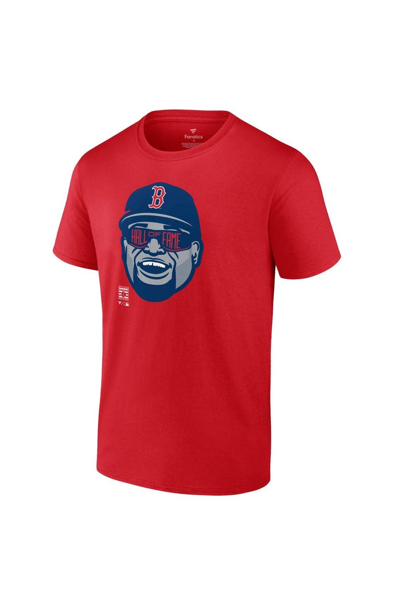 FANATICS Men's Fanatics Branded David Ortiz Red Boston Red Sox Hall of Fame T-Shirt, Alternate, color, Red