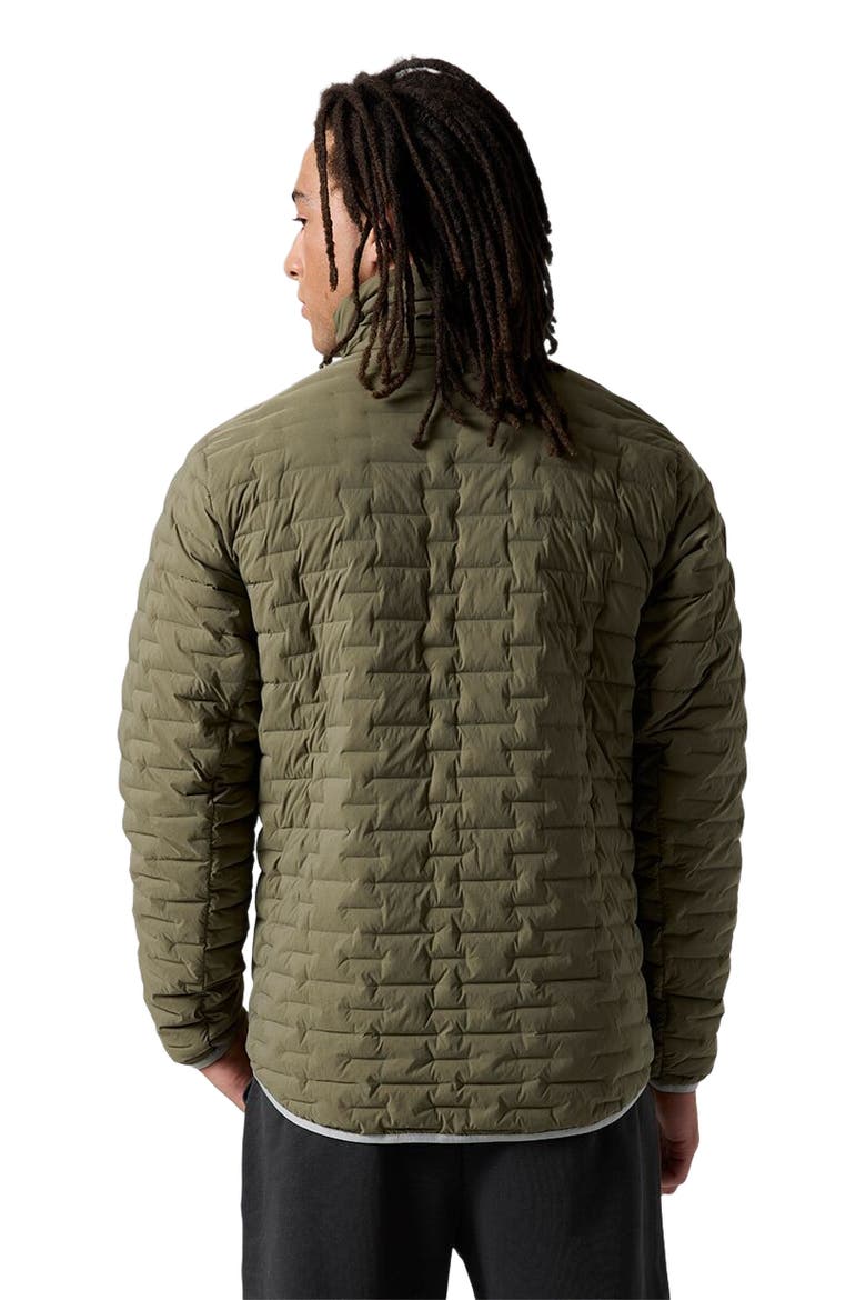 Peale Primaloft Stitch-Free Baffle Stretch Jacket - Men's, Alternate, color, Kalamata