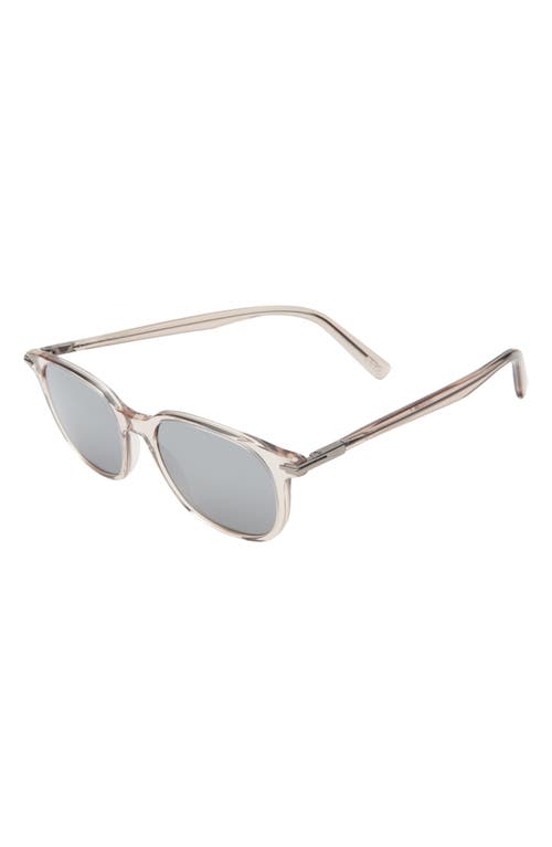 Dior Blacksuit S12i 52mm Oval Sunglasses In Transparent