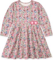 Florence Eiseman Floral Knit Dress with Flowers