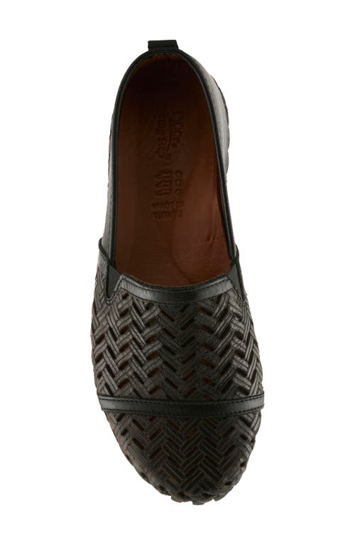 Spring Step Kapri Flat In Black