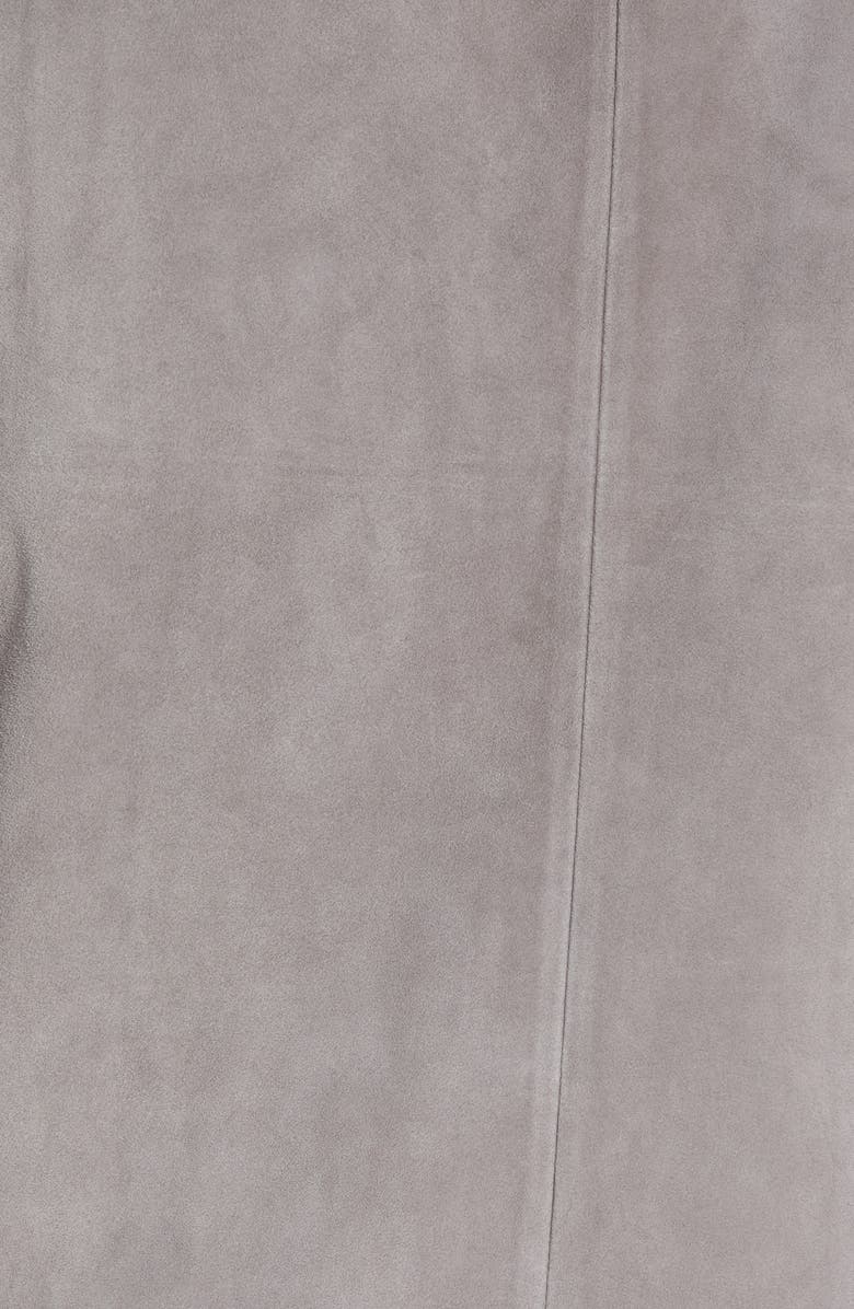 Calibrate Suede Bomber Jacket, Alternate, color, 