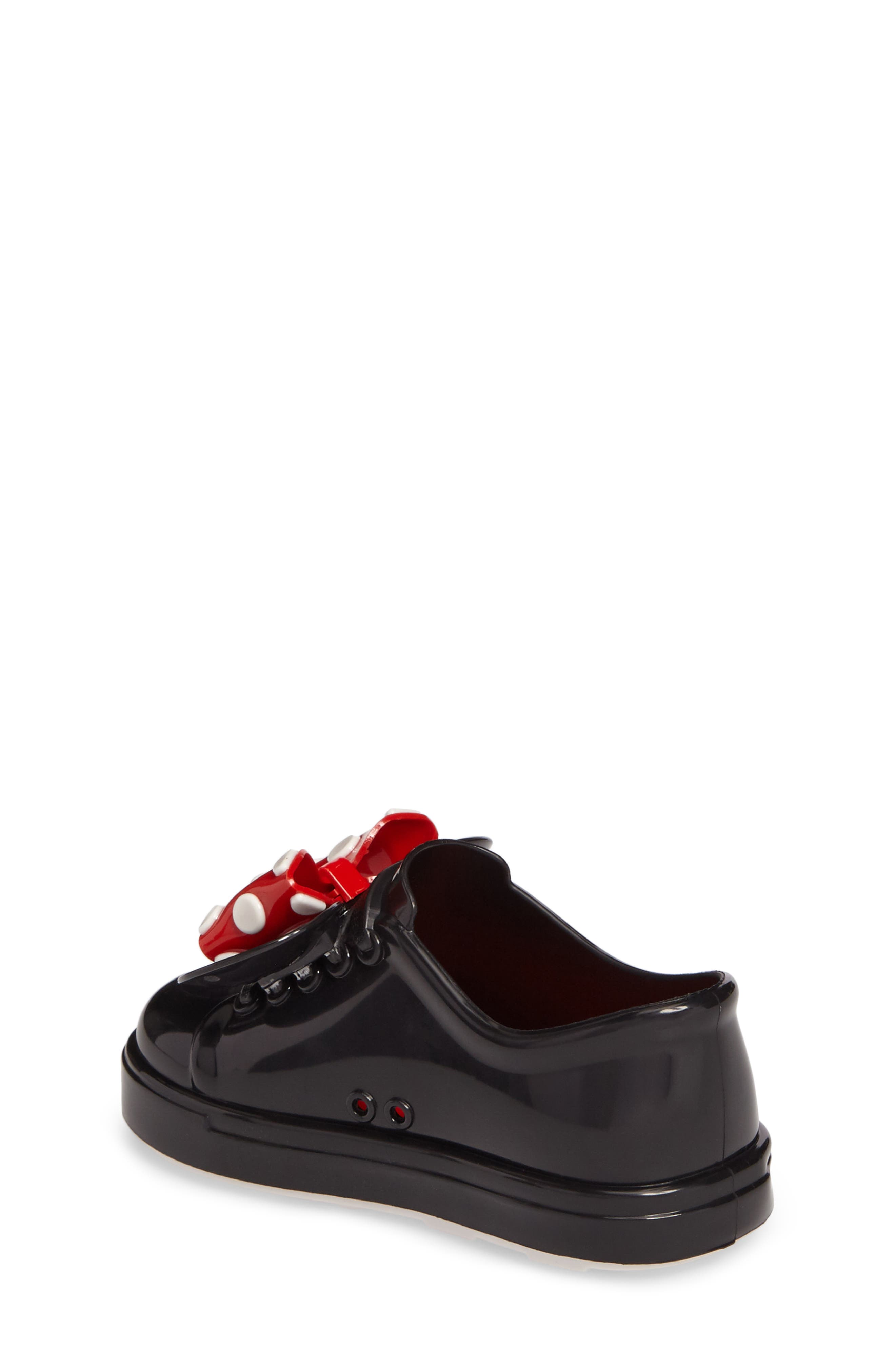 Melissa Mini Melissa Disney<sup>®</sup> Be Minnie Slip-On Sneaker, Alternate, color, 