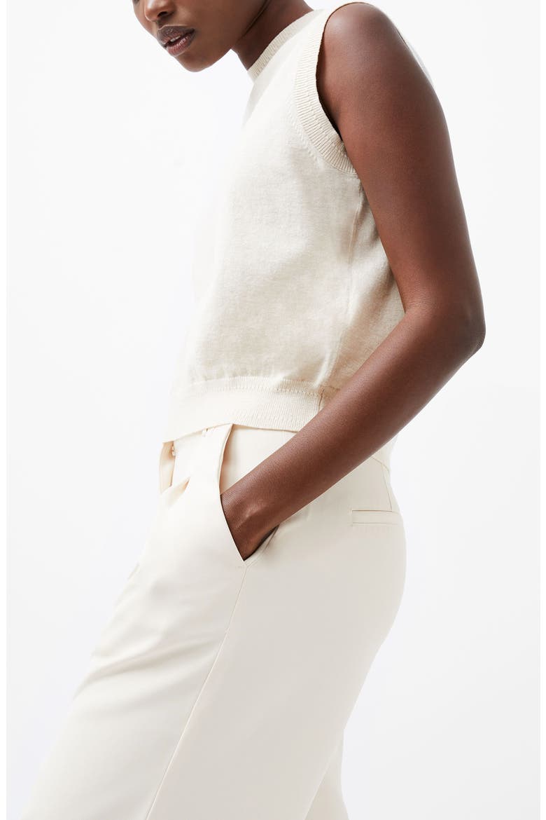 Cosysoft Sleeveless Sweater, Alternate, color, LIGHT OATMEAL