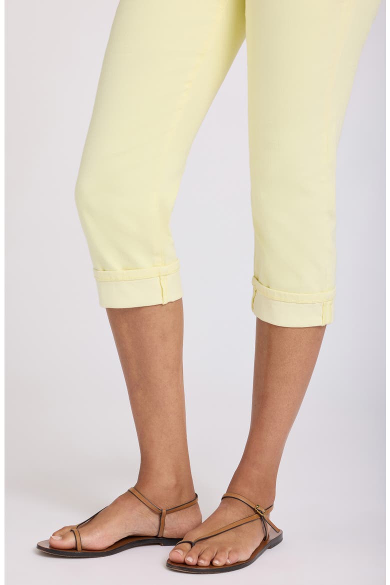 Marilyn Straight Leg Capri Jeans, Alternate, color, CHARDONNAY