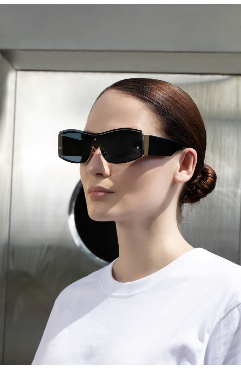 Youzey The Nico Sunglasses, Alternate, color, Black