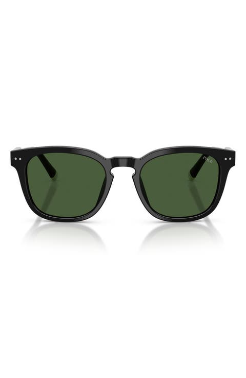 52mm Square Sunglasses
