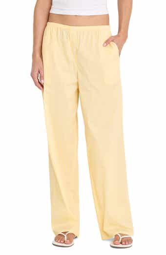 Stripe Poplin Pants