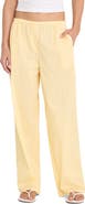 Good American Stripe Poplin Pants