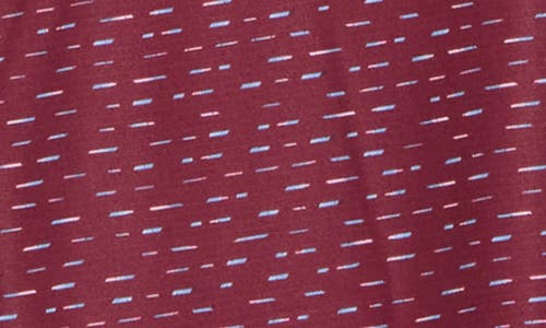 Greg Norman After Hours Print Golf Polo In Burgundy