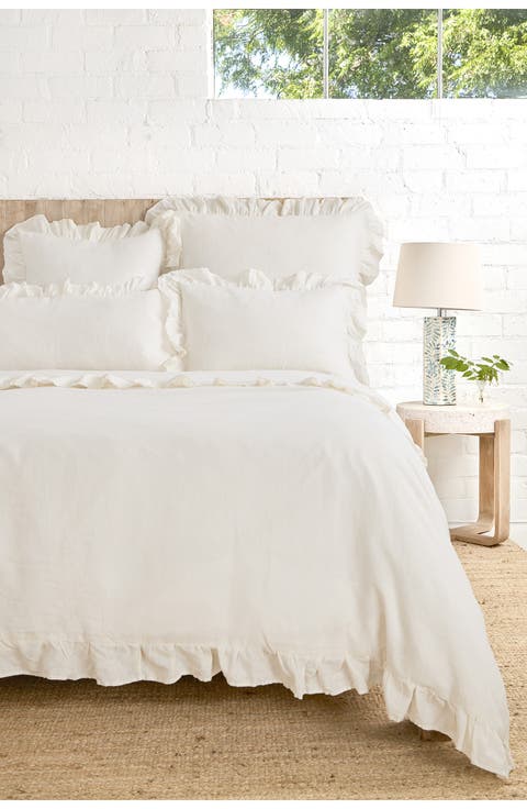'Charlie' Linen Duvet Cover
