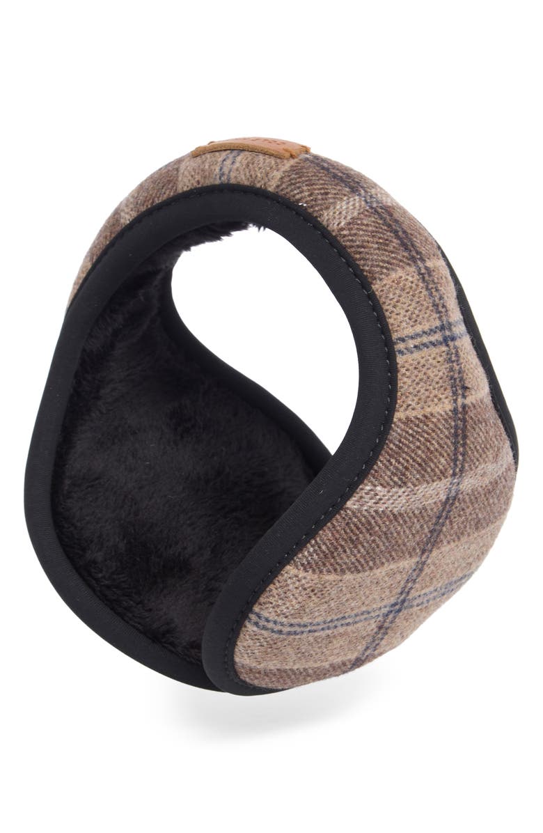 Cole Haan Heritage Faux Fur Lined Earmuffs, Main, color,