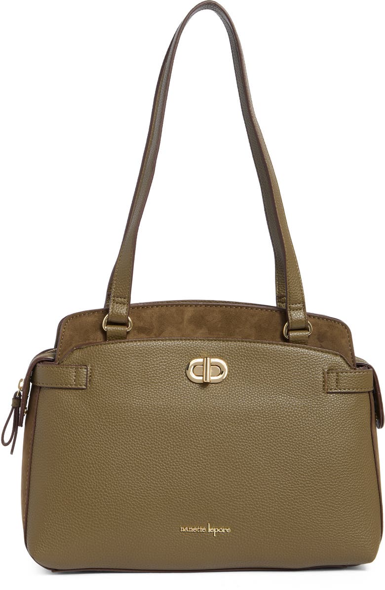 Nanette Lepore Kathryn Triple Section Shoulder Bag, Main, color,