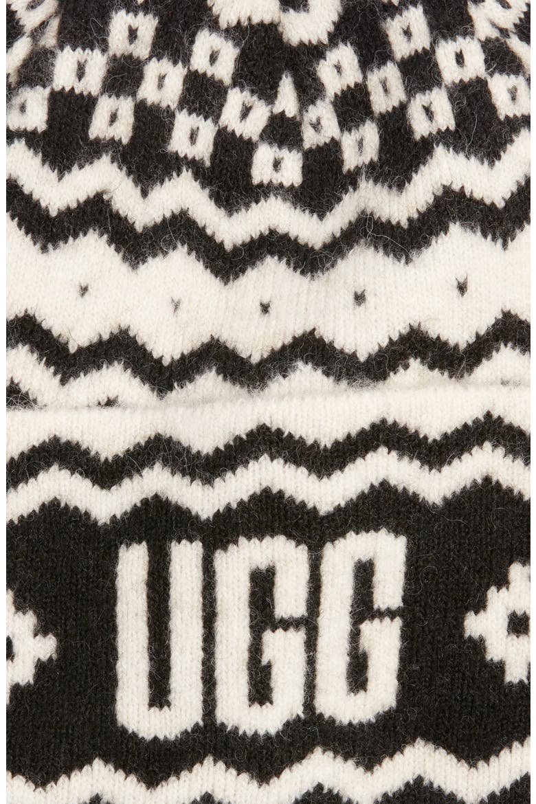 UGGIsle Beanie, Alternate, color, BLACK MULTI