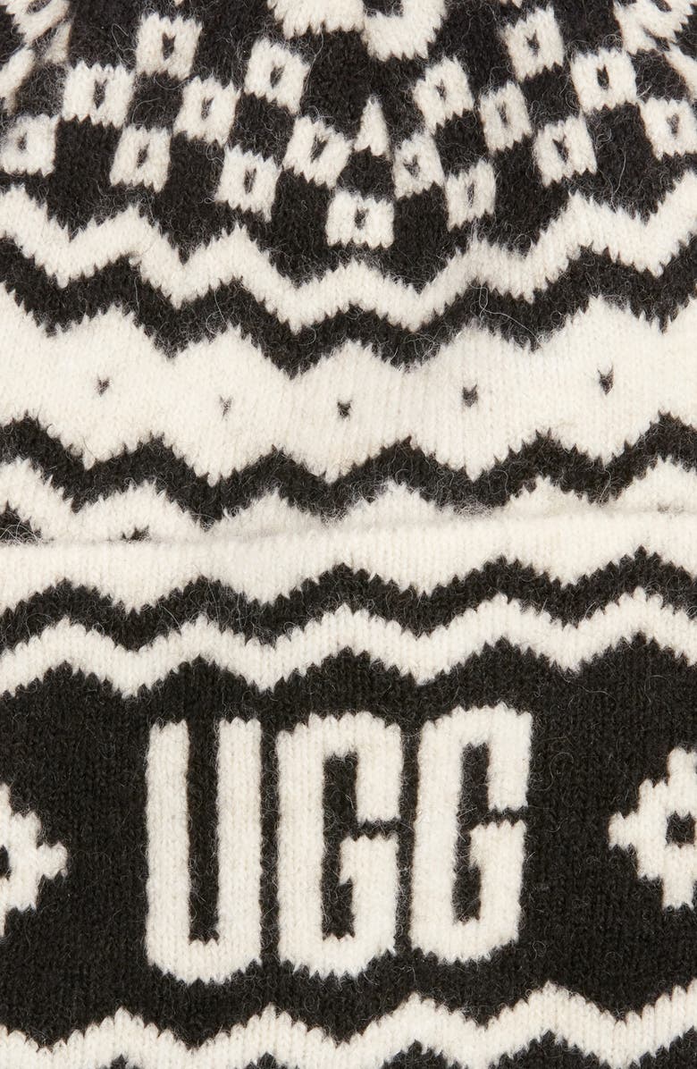 UGG<sup>®</sup> UGGIsle Beanie, Alternate, color, Black Multi