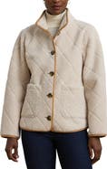 Lauren Ralph Lauren Quilted Faux Shearling Jacket