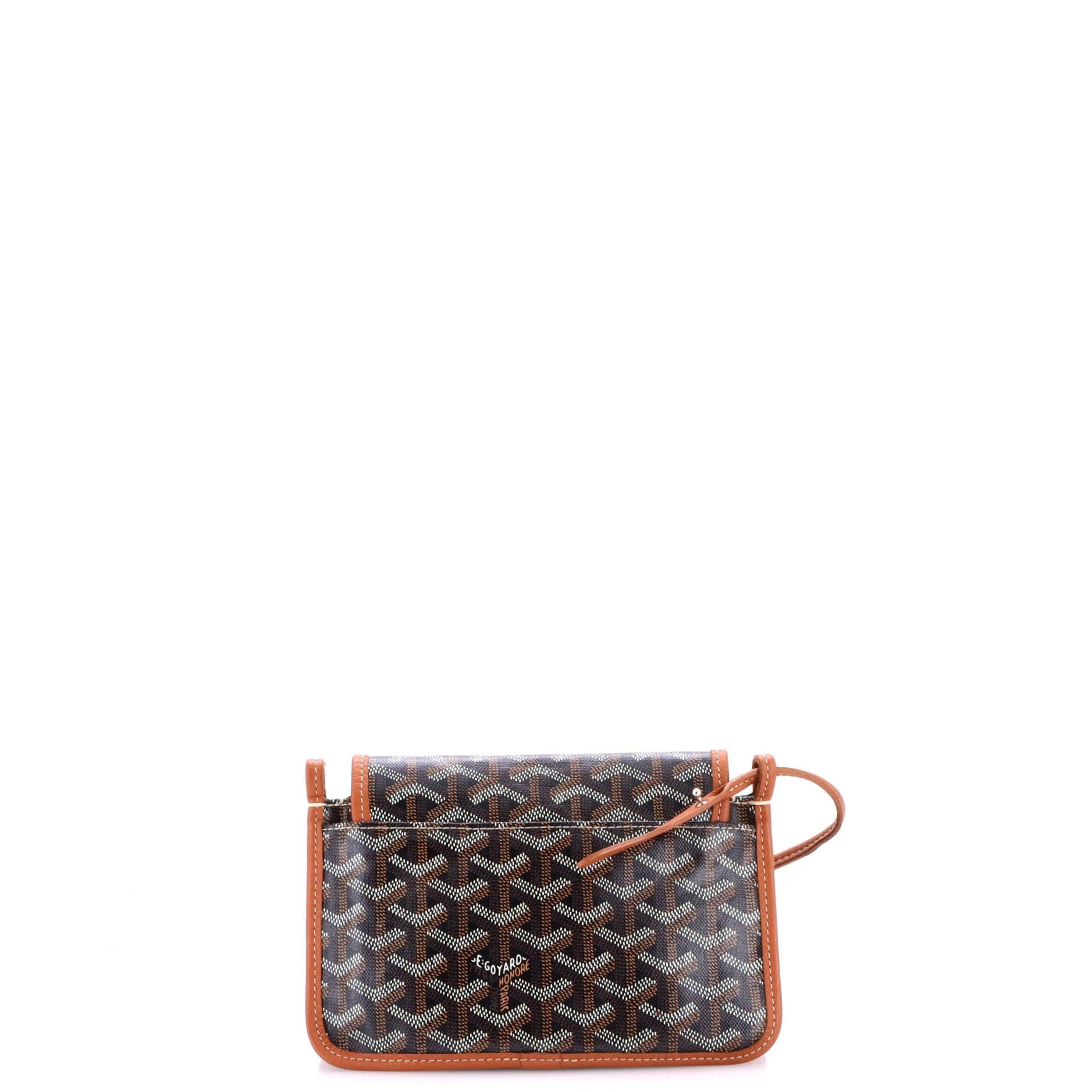 Plumet Clutch Wallet Coated Canvas, Alternate, color, Black