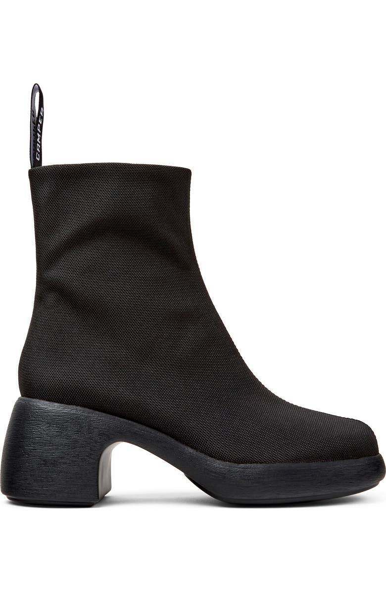 Camper Thelma Platform Bootie, Alternate, color, Black Black