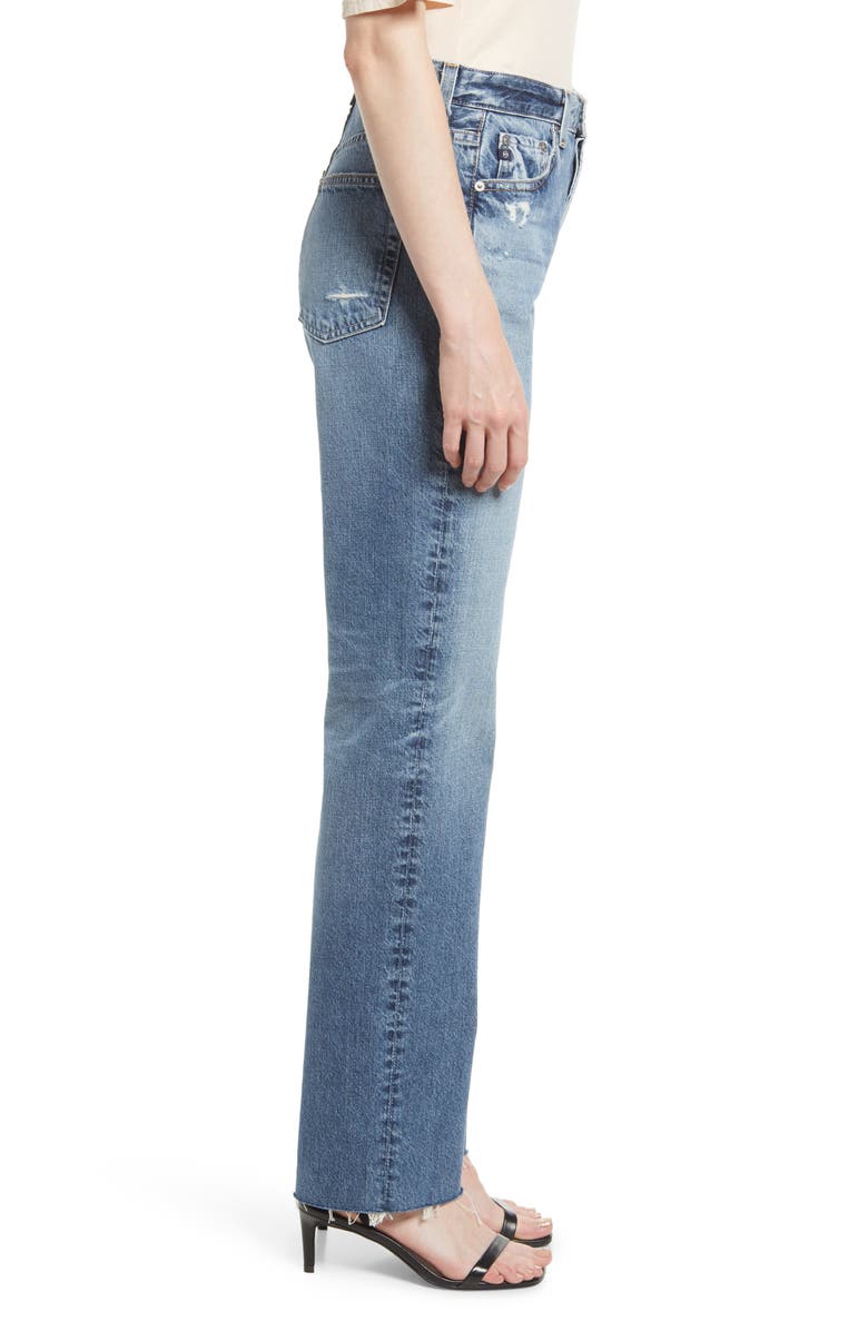AG Alexxis Straight Leg Jeans, Alternate, color, Bohemian Charm