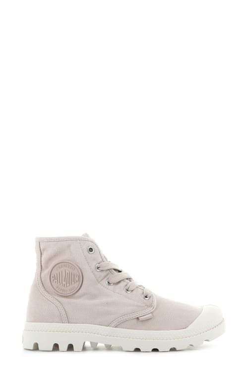 Palladium Pampa Hi Bootie In Rose Smoke/rose