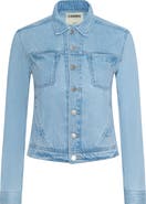 L'AGENCE Celine Denim Trucker Jacket