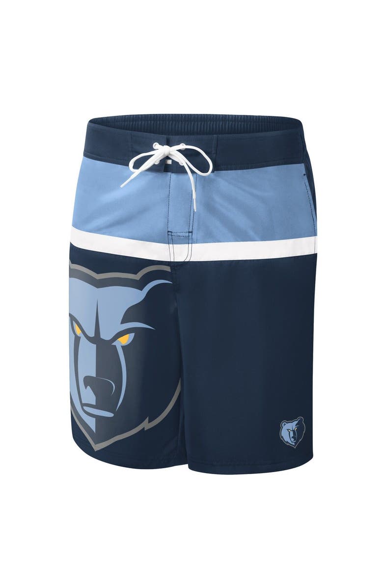 G-III SPORTS BY CARL BANKS Men's G-III Sports by Carl Banks Navy Memphis Grizzlies Sea Wind Swim Trunks, Alternate, color, Navy