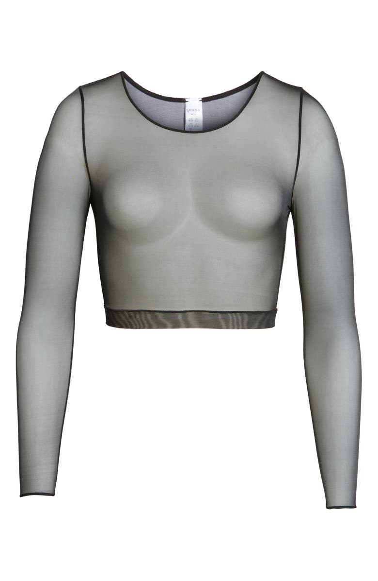 SPANX<sup>®</sup> Mesh Crop Top, Alternate, color,