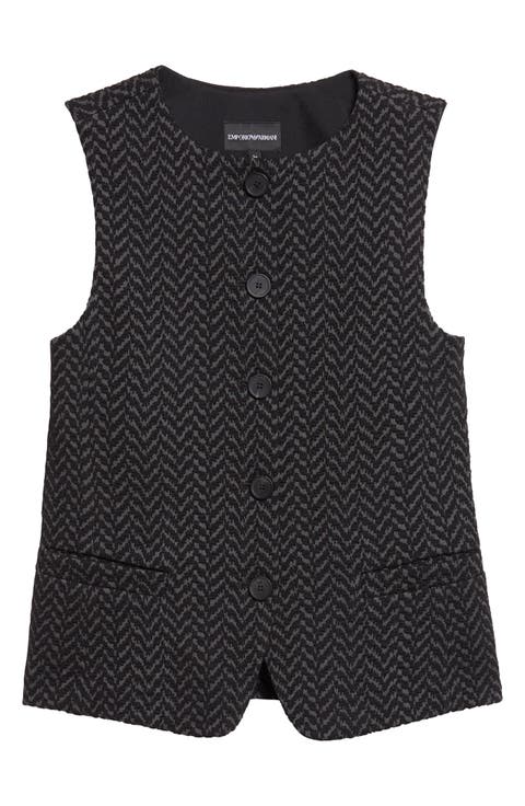 Chevron Jersey Vest