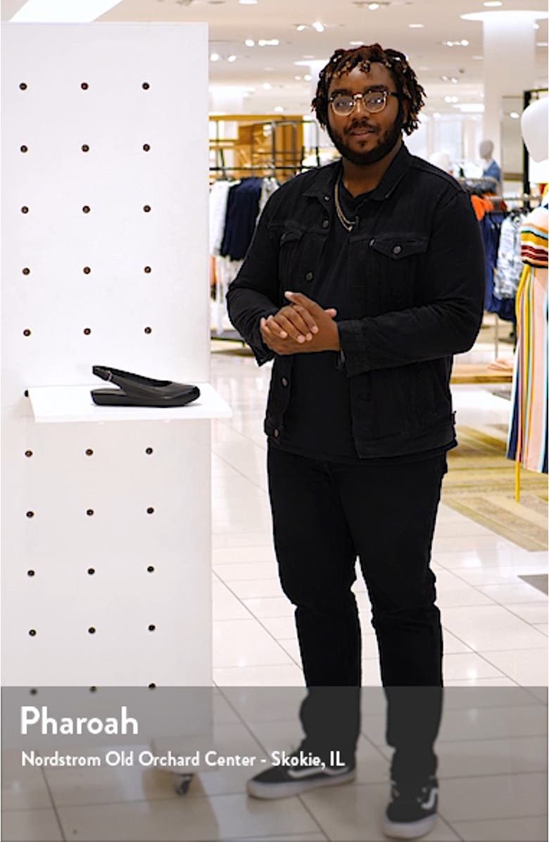 Sarita Slingback Flat, sales video thumbnail