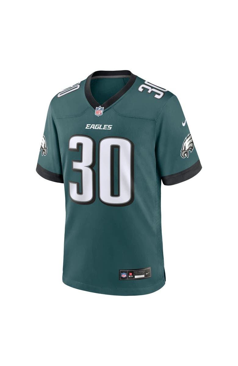 Nike Men's Nike Jihaad Campbell Green Philadelphia Eagles 2025 NFL Draft First Round Pick Game Jersey, Alternate, color, Green