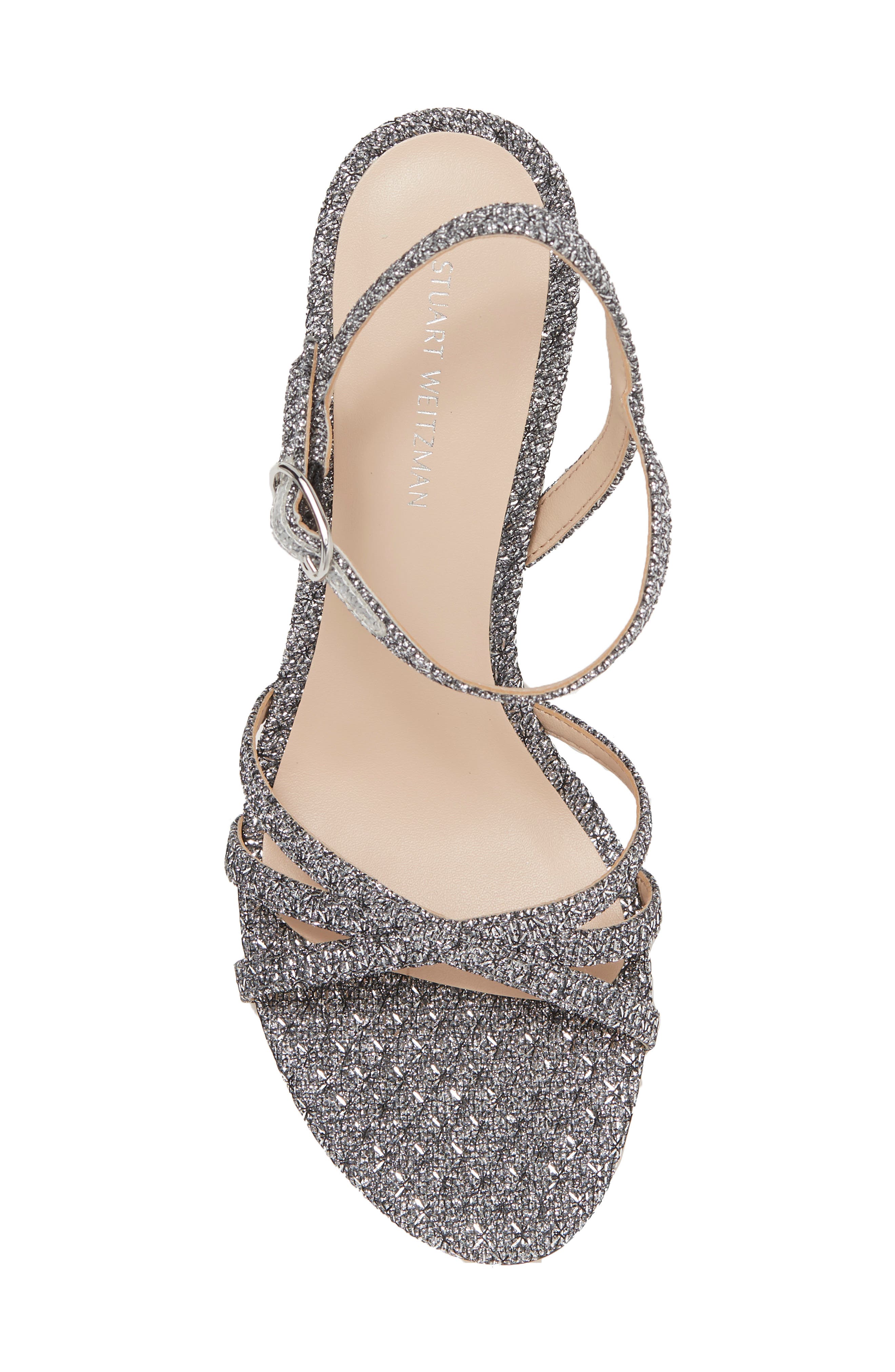 Stuart Weitzman Starla 75 Block Heel Sandal, Alternate, color, 