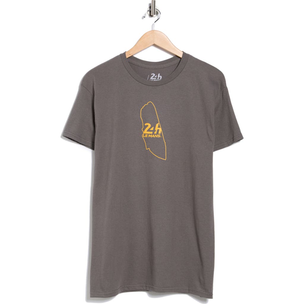 Philcos 24 H. Le Mans Circuit Graphic T-shirt In Gray