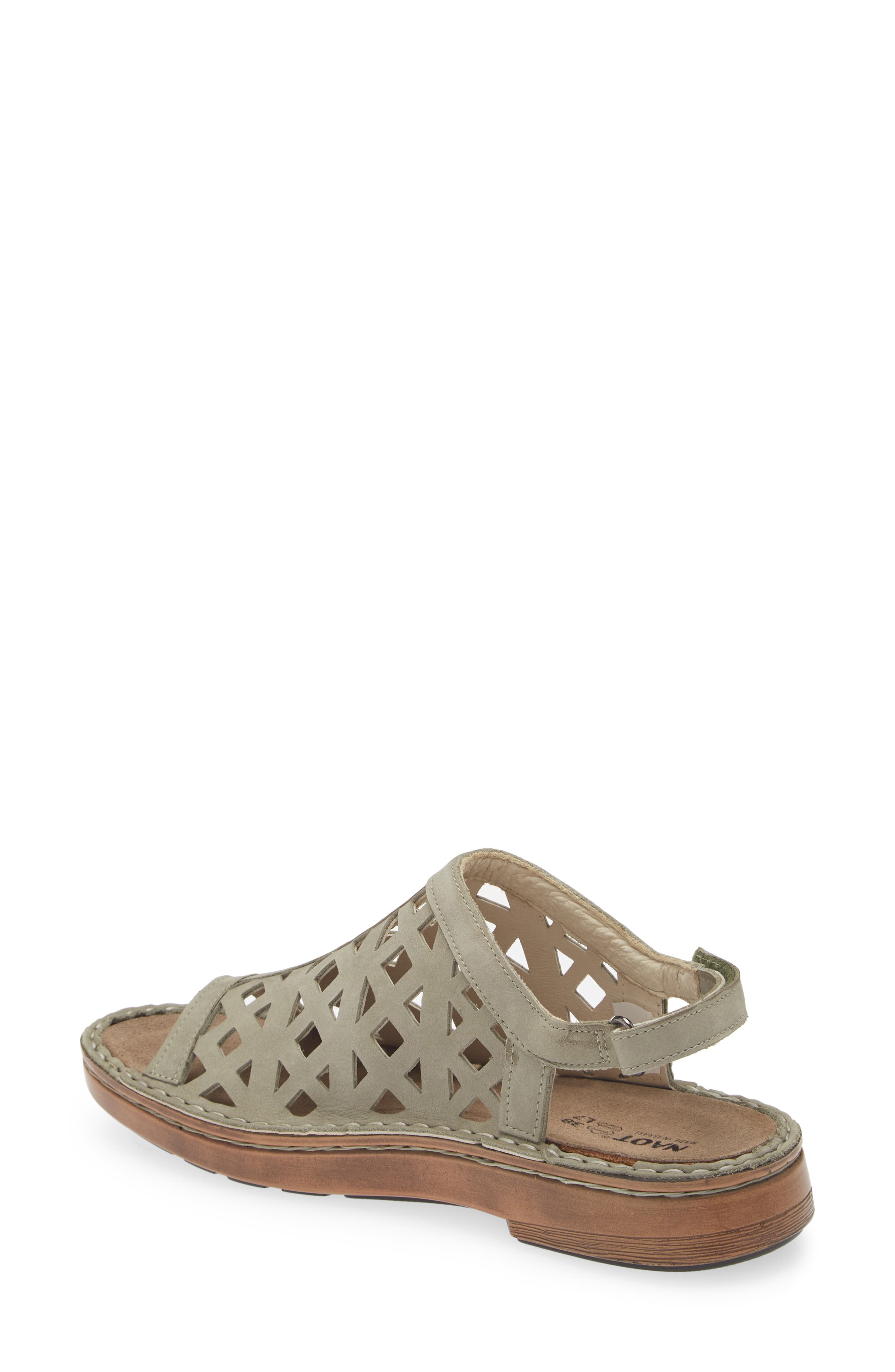 Amadora Slingback Sandal, Alternate, color, SAGE NUBUCK