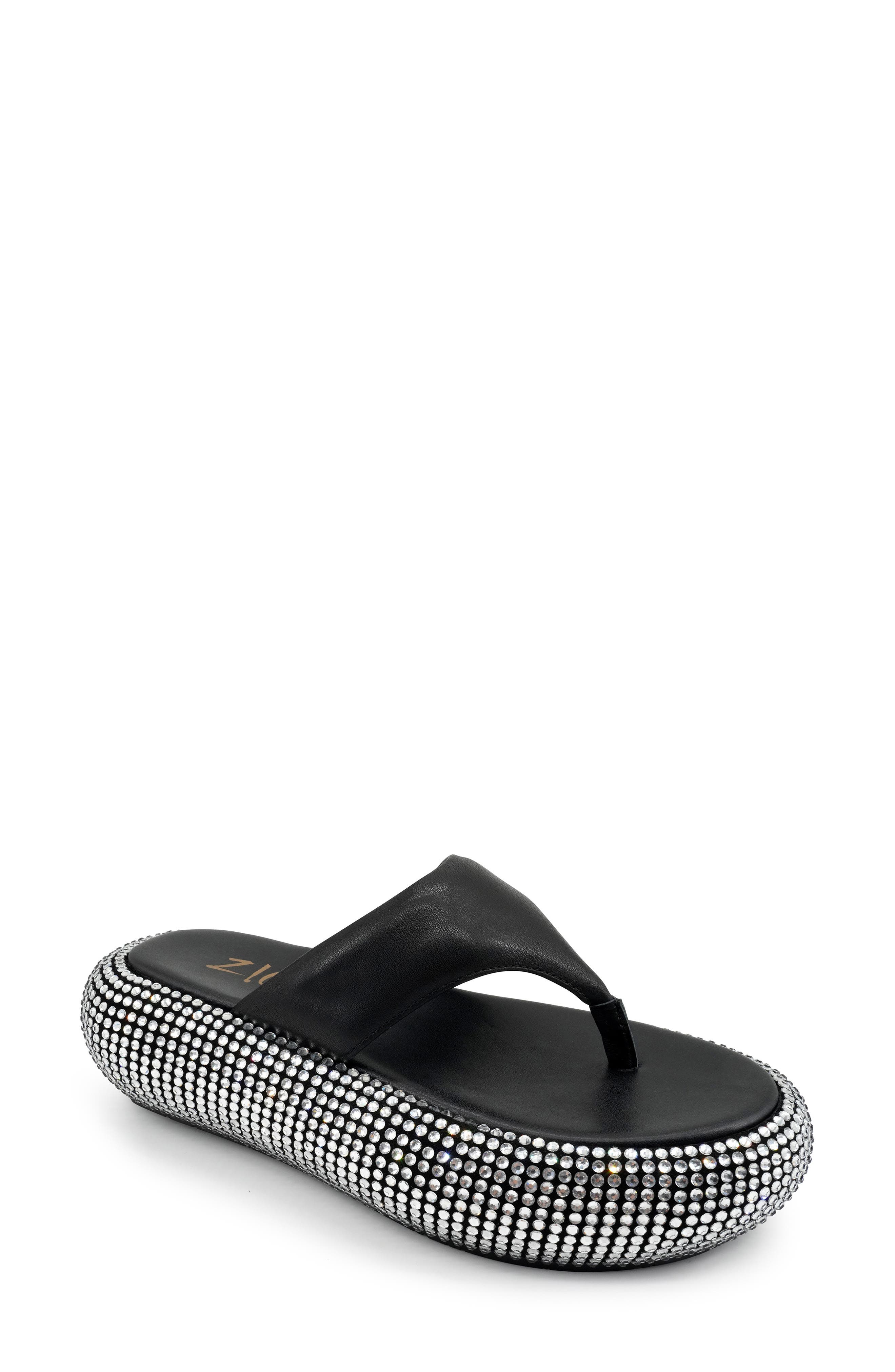 ZIGI Dellah Platform Flip Flop, Main, color, 