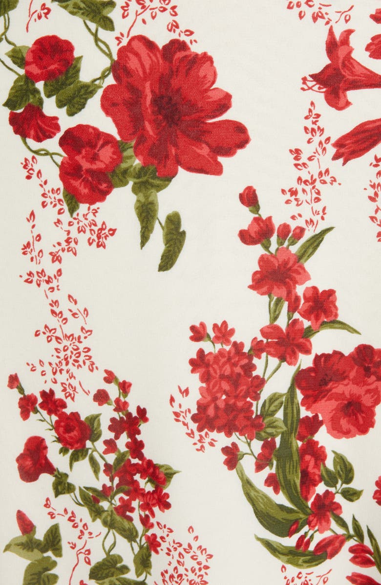 Reformation Embry Floral Midi Dress, Alternate, color, 