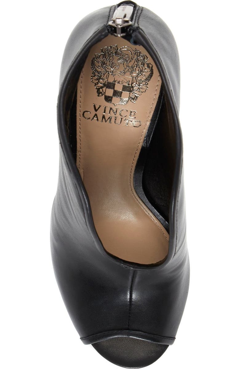 Vince Camuto 'Amber' Peep Toe Bootie, Alternate, color,