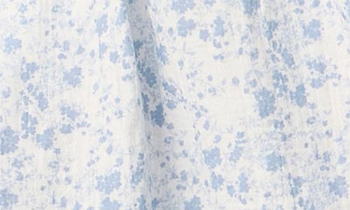 Florence By Mills Smocked Waist Mini Sundress In White