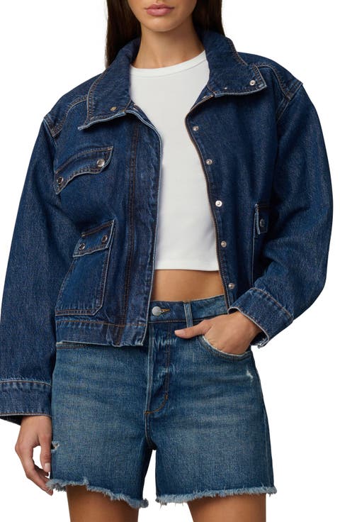 The Farah Zip Denim Jacket