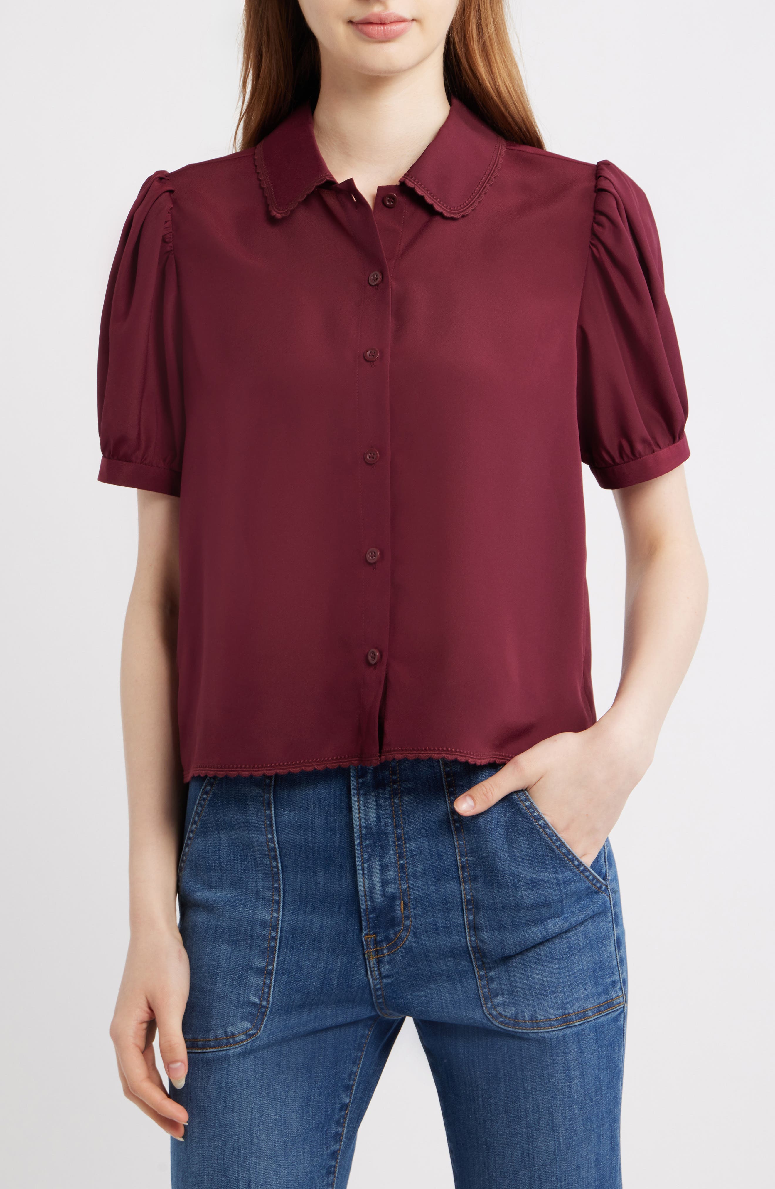 selected BURGUNDY
