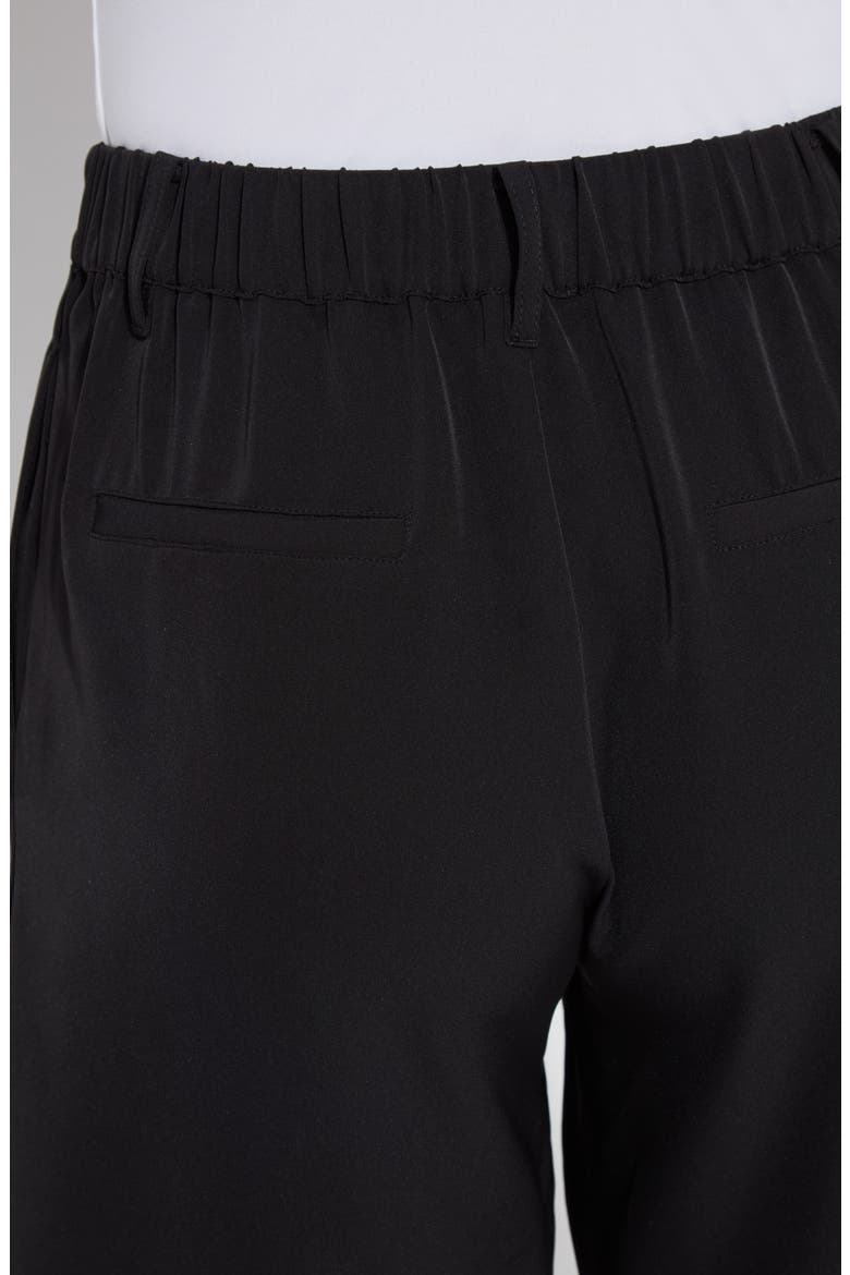 Dia Pleated Shorts, Alternate, color, BLACK