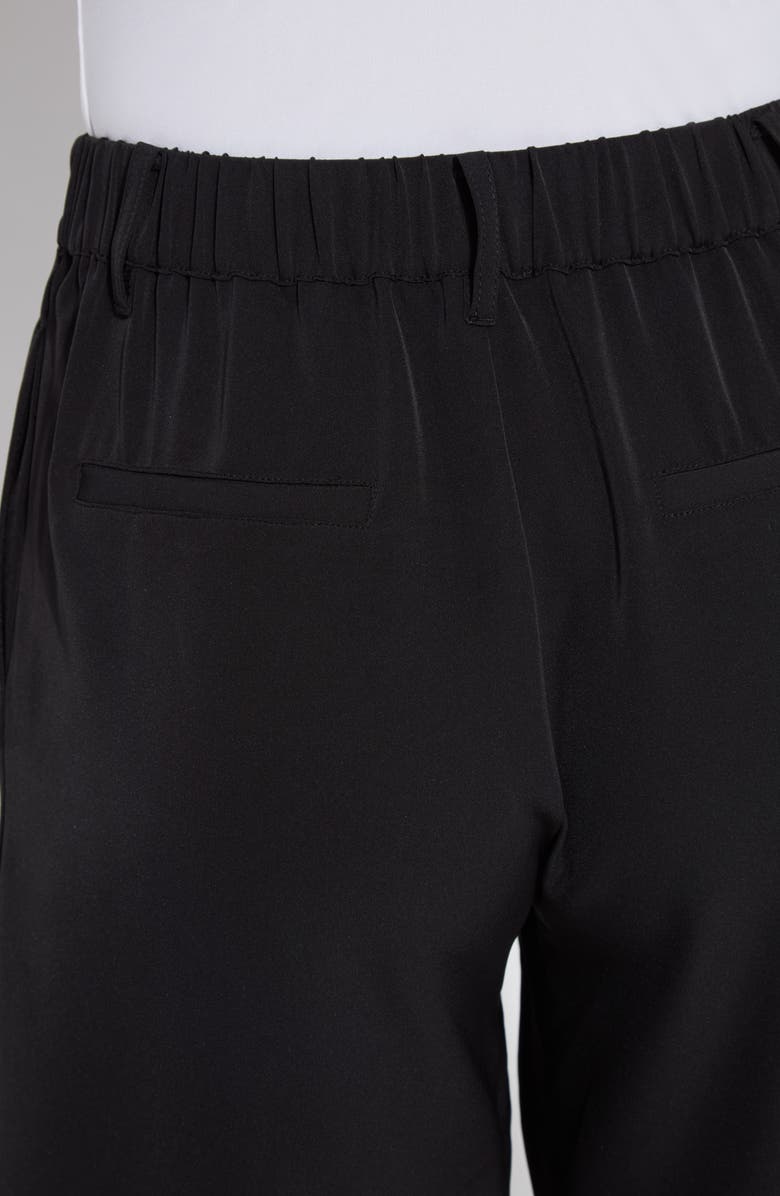 Lysse Dia Pleated Shorts, Alternate, color, Black