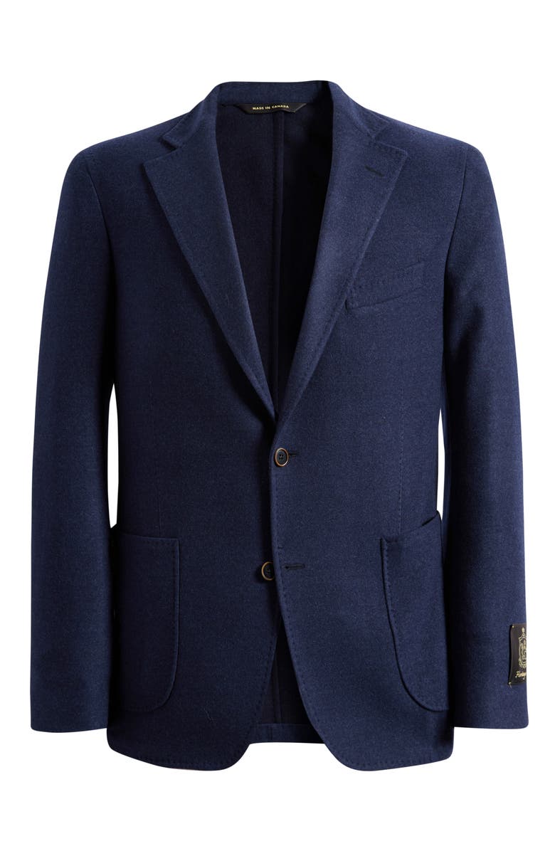 Heritage Gold Drago Regular Fit Super 180s Wool Sport Coat, Alternate, color, Dark Blue