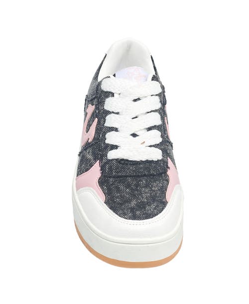 True Religion Ladies Kim Logo Sneaker In Black
