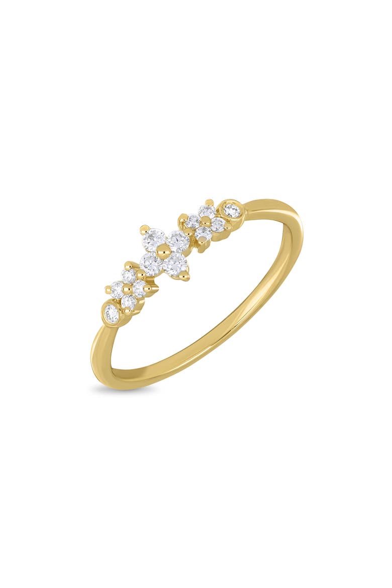 Monaco 18k Gold Diamond Stackable Ring, Main, color, 18K YELLOW GOLD