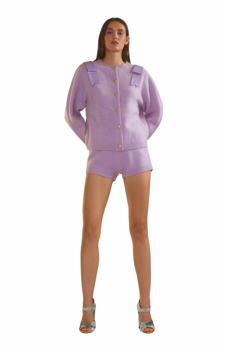 Cynthia Rowley Ivy Wool Cardigan, Main, color, 