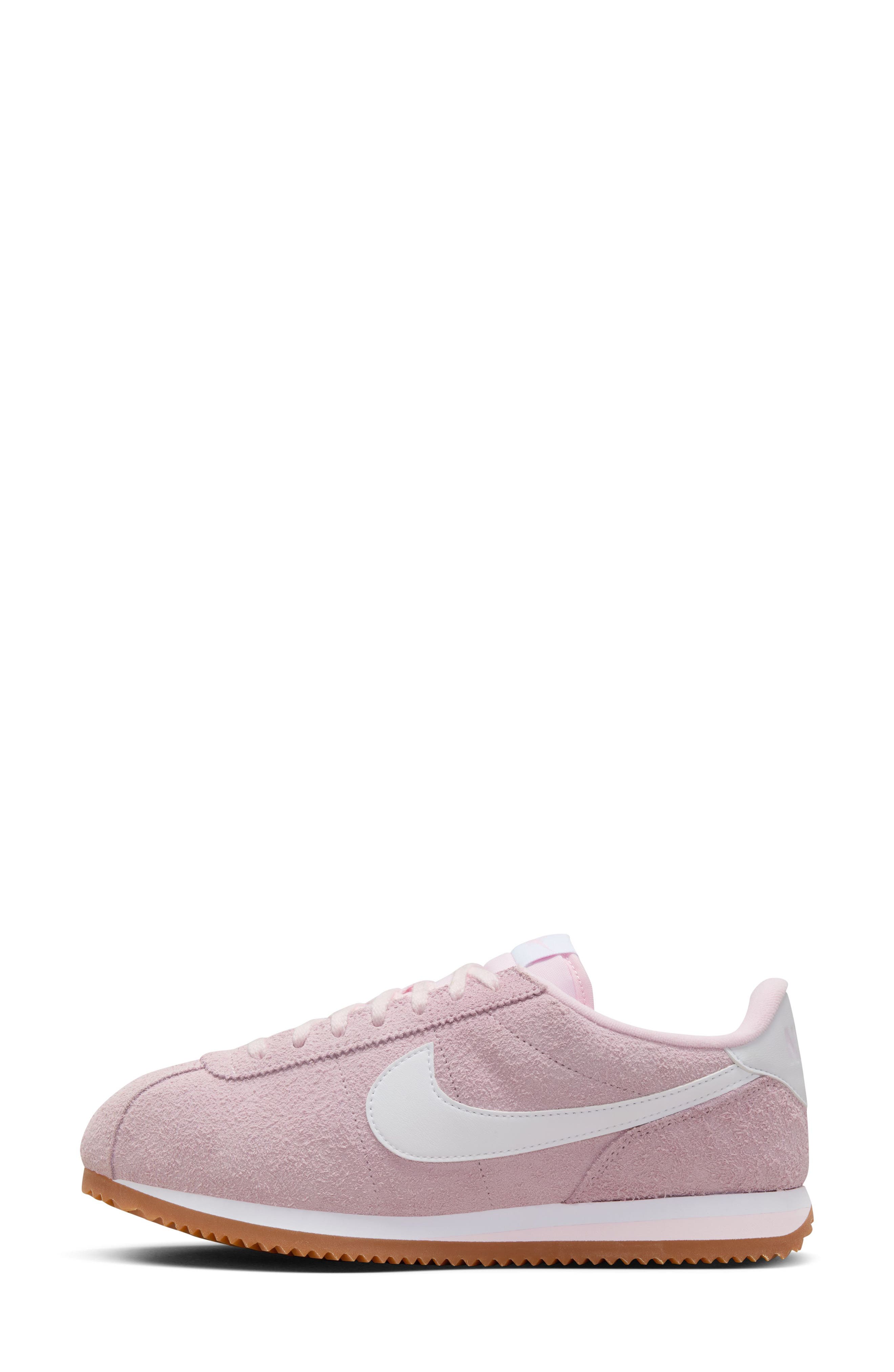 Nike Cortez Vintage Sneaker, Alternate, color, Pink/ White/ Brown