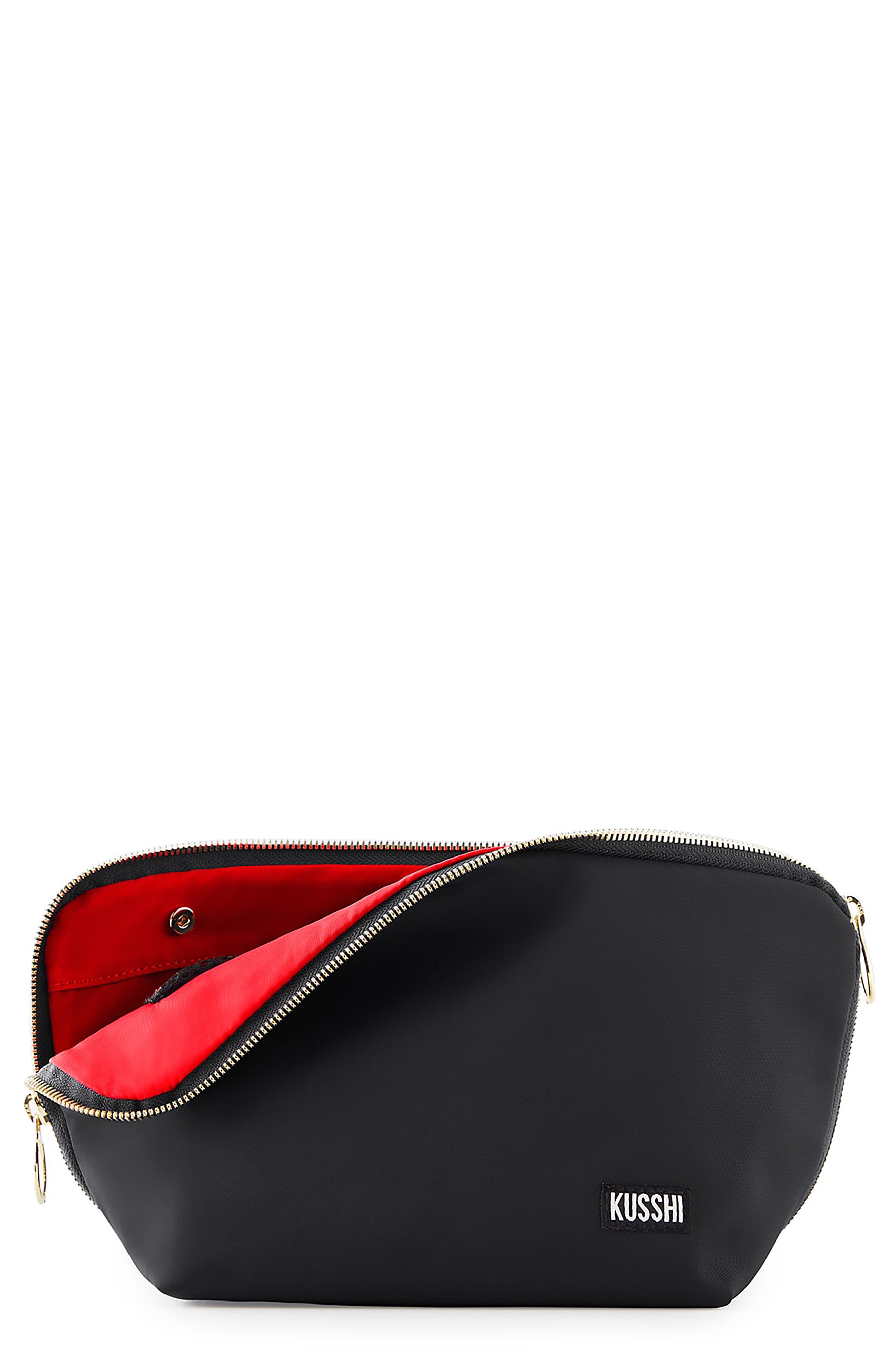 BLACK/ RED