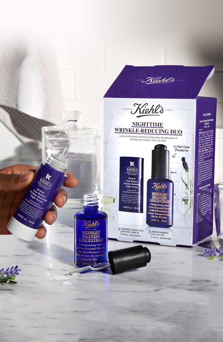 Kiehl's Since 1851 Nighttime Wrinkle-Reducing Duo $136 Value, Alternate, color, 